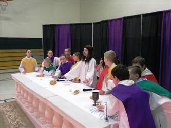 5th Grade Last Supper Play 2018